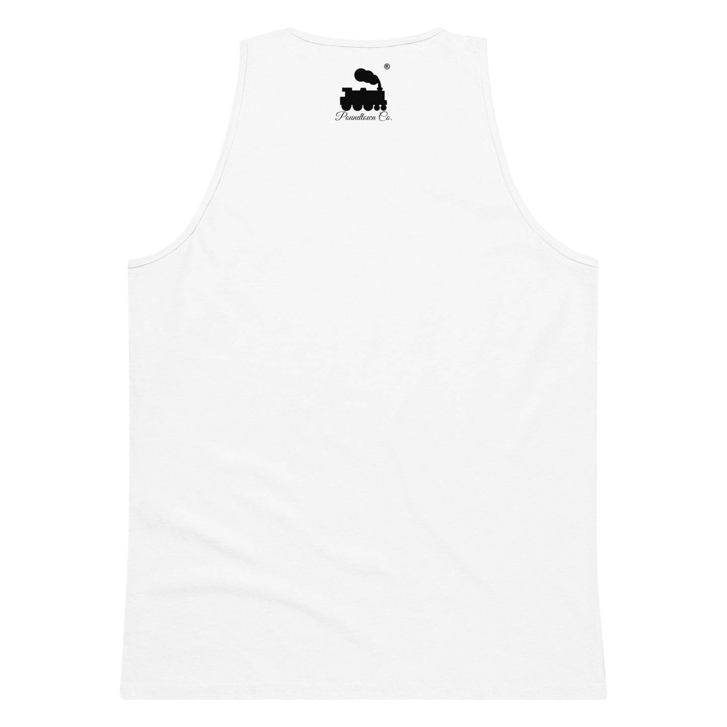 Poundtown Company USA Train Men’s premium tank top
