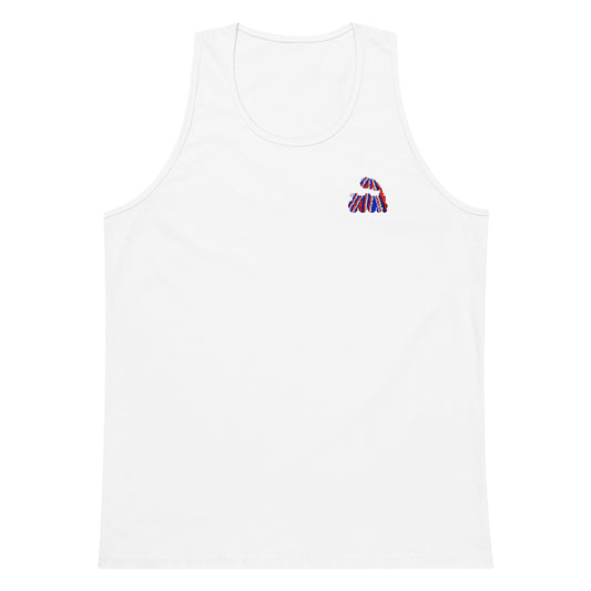 Poundtown Company USA Train Men’s premium tank top