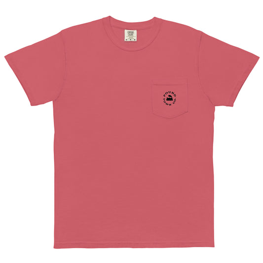 Poundtown Company Unisex garment-dyed pocket t-shirt